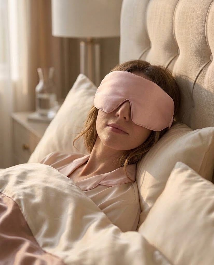 Silk Sleep Mask – 100% Mulberry Silk Eye Mask