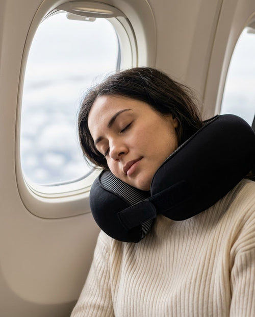 Ergonomic Travel Neck Pillow — Memory Foam